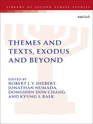cover image of Themes and Texts, Exodus and Beyond